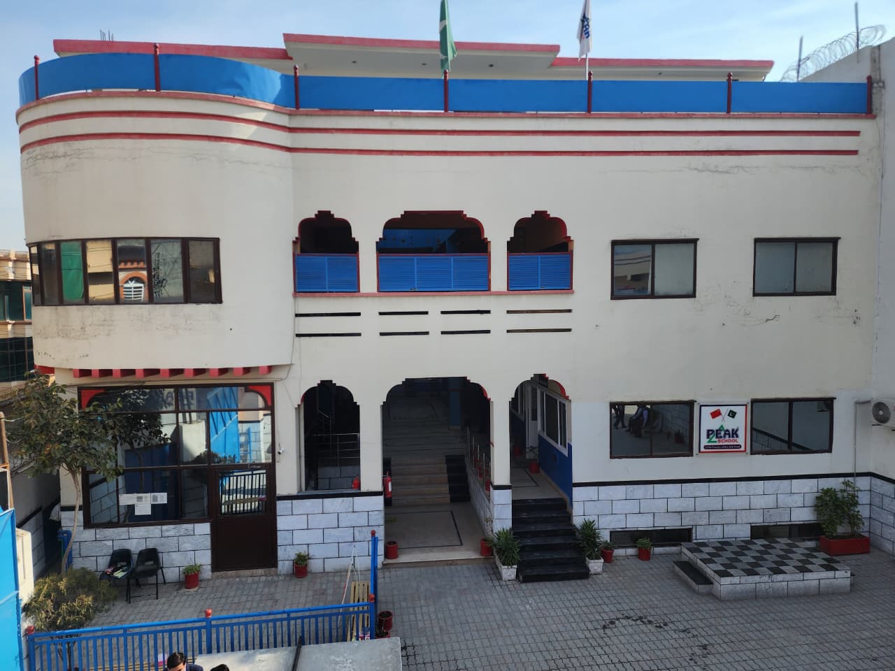 peak Montessori high school building location Westridge Rawalpindi