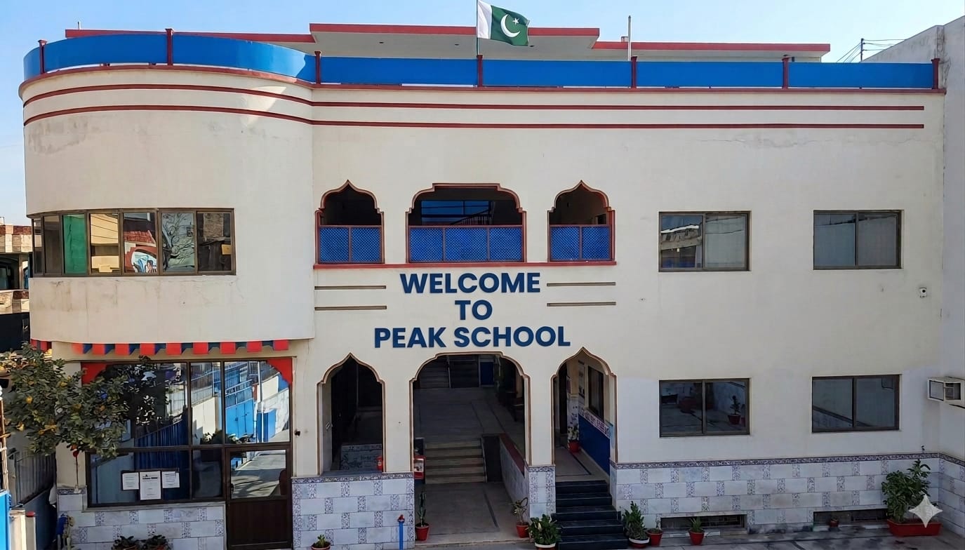 peak Montessori high school building location Shamsabad, Rawalpindi